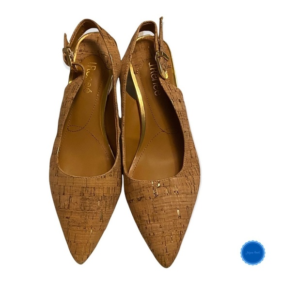 J Renee Shoes - Brown Mayetta Cork Pump